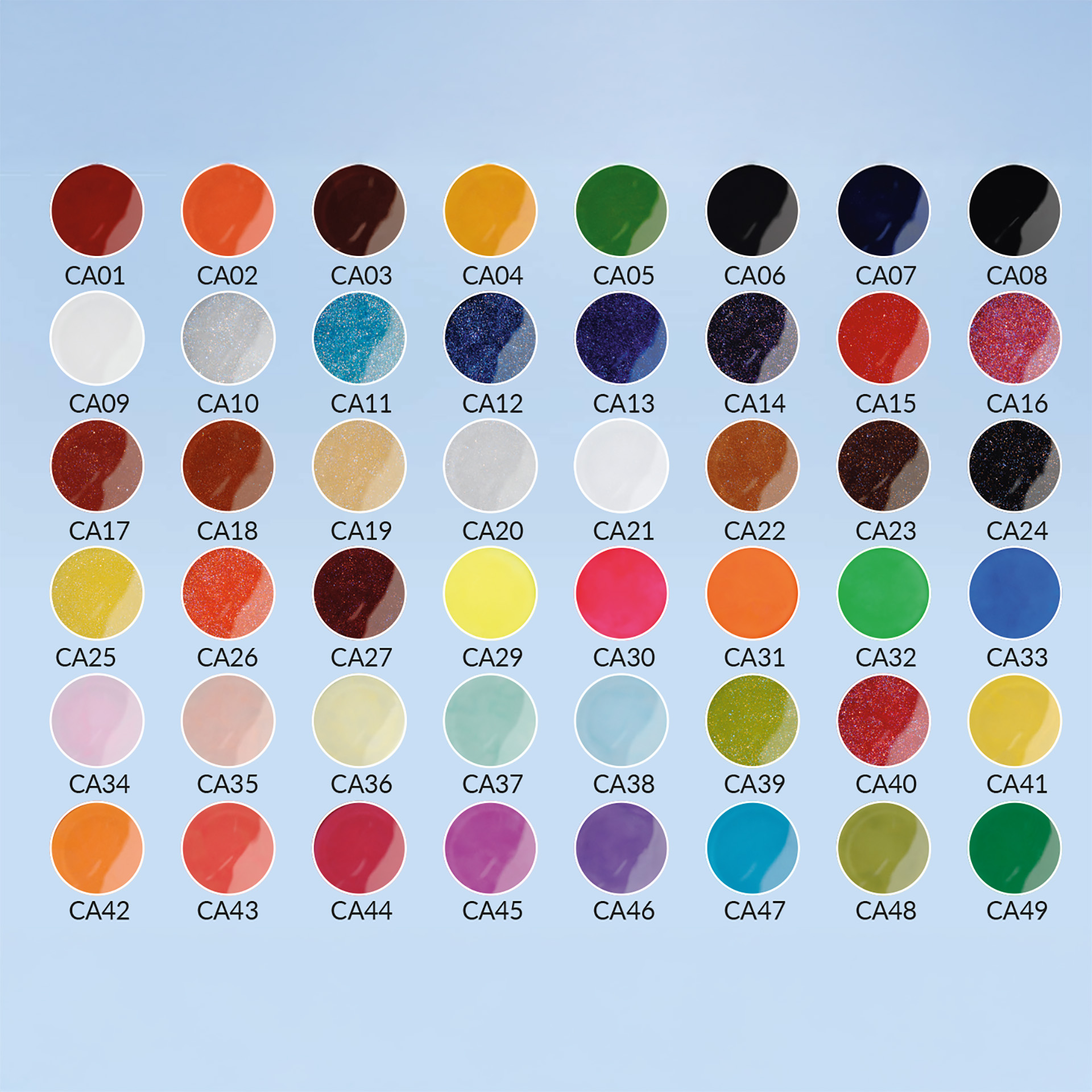 Glitter Colour Acryl
