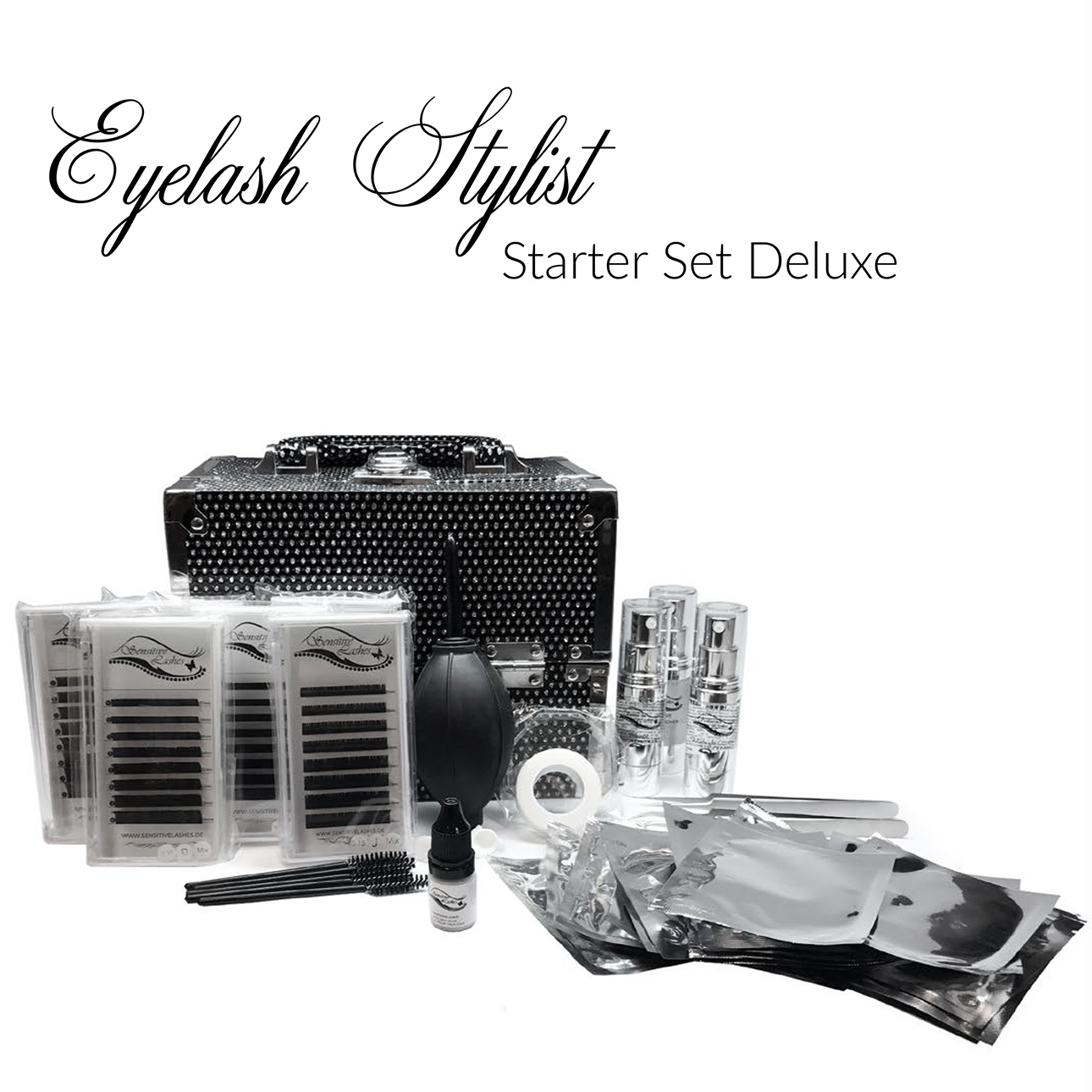 Eyelash Stylist Starter Set Deluxe im Koffer