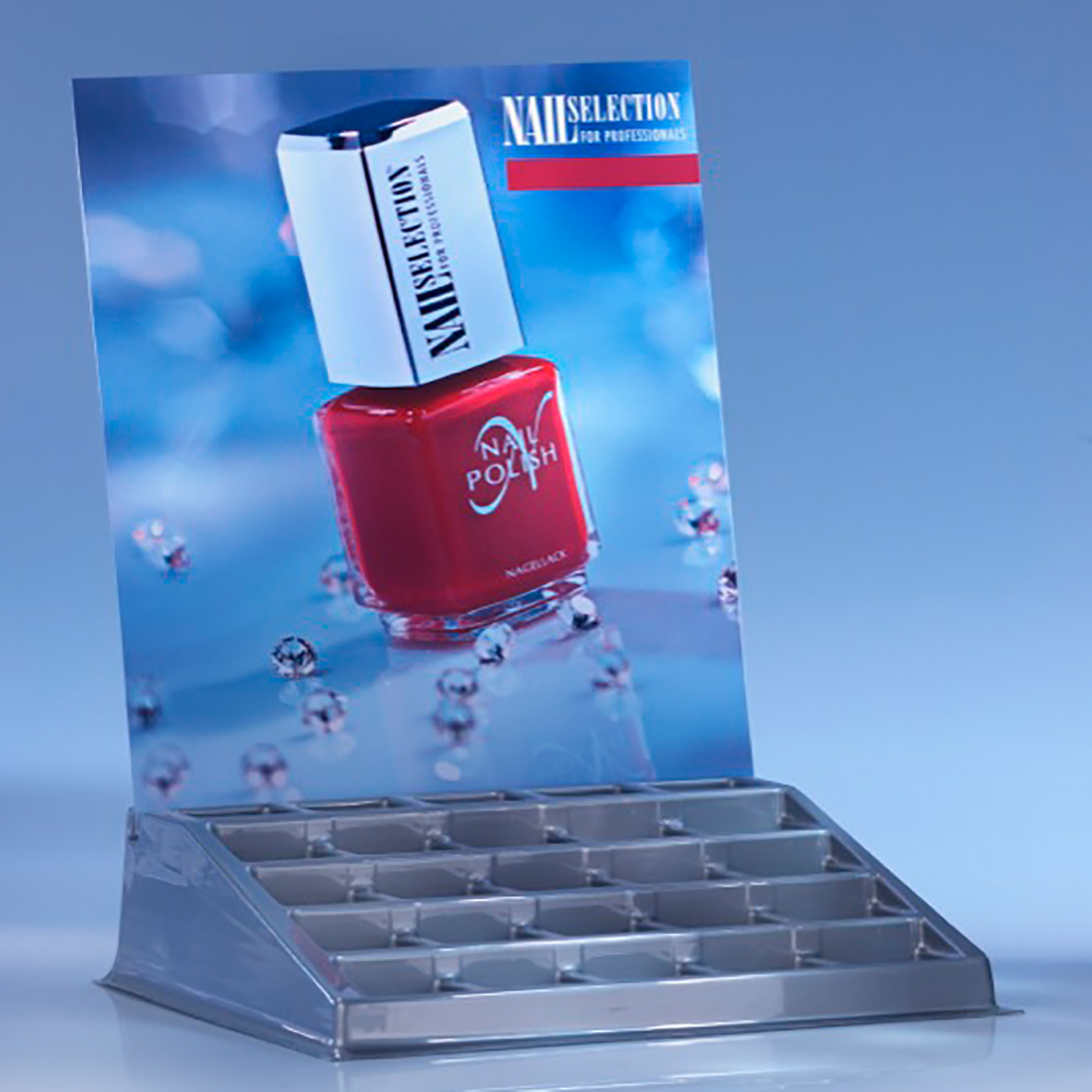 Nagellack-Display, für 25 Flaschen