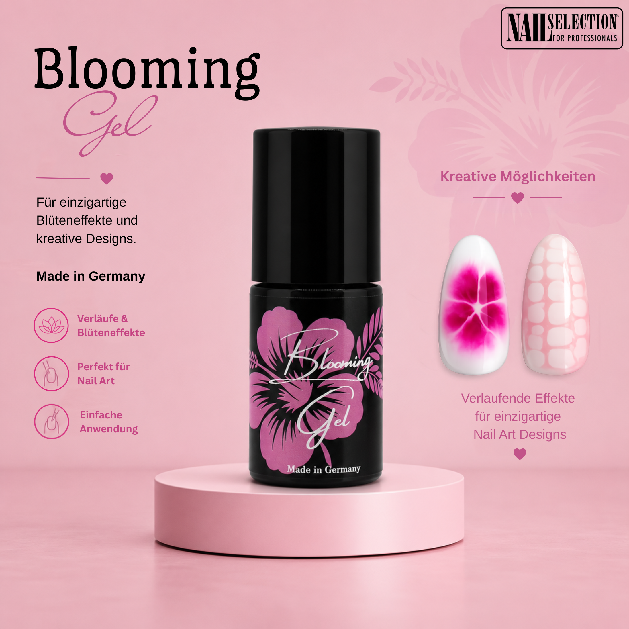 Blooming Gel - Die Basis für kreative Nail Art