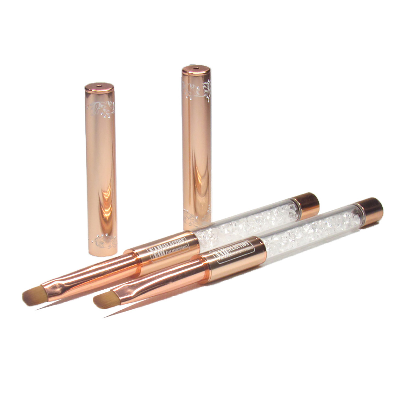 Strass-Pinsel Rose-Gold Deluxe