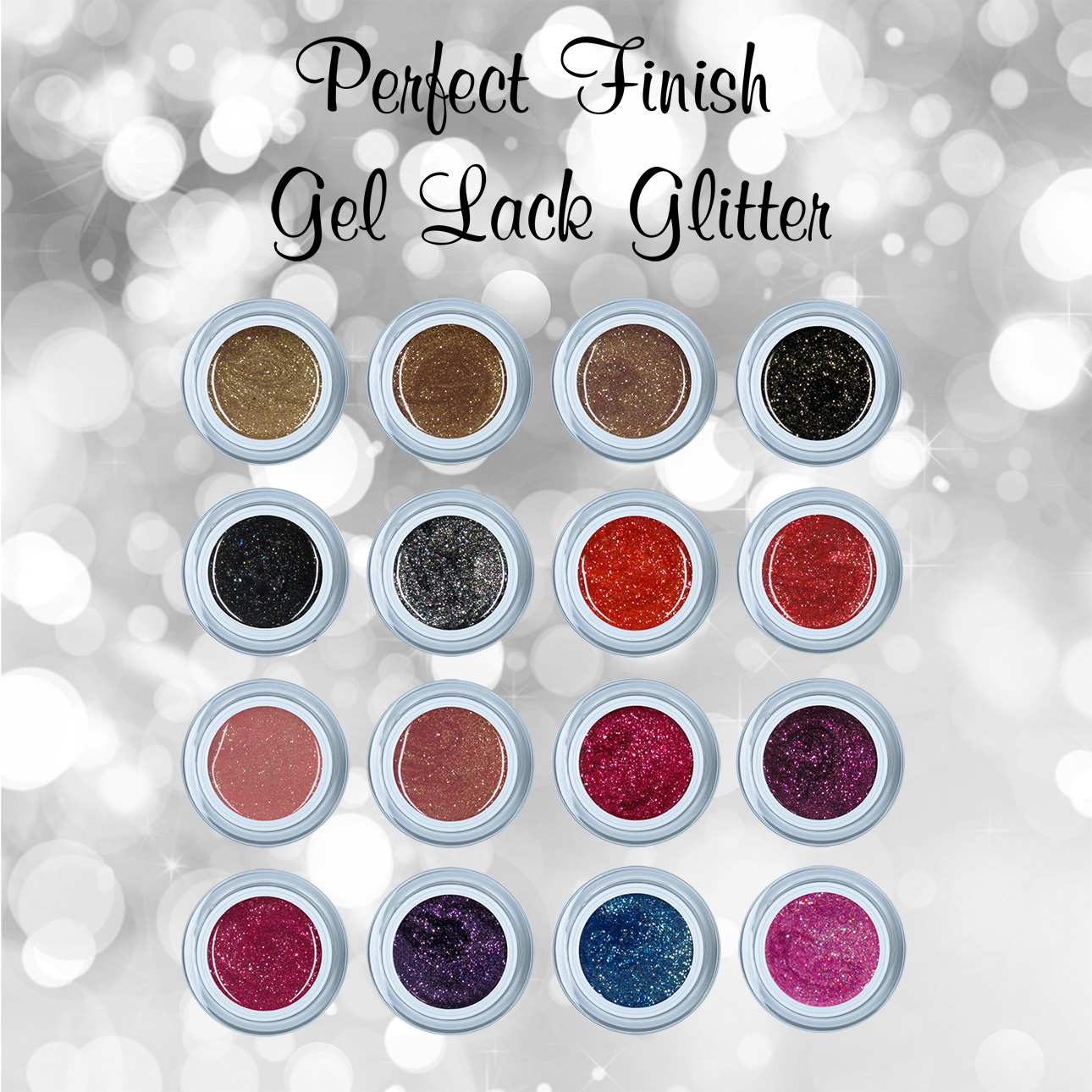 Perfect Finish Gel Lac Glitter