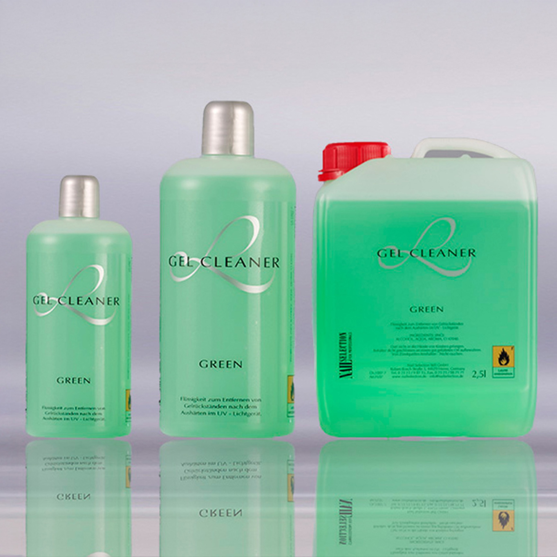 Gel Cleaner, Grün