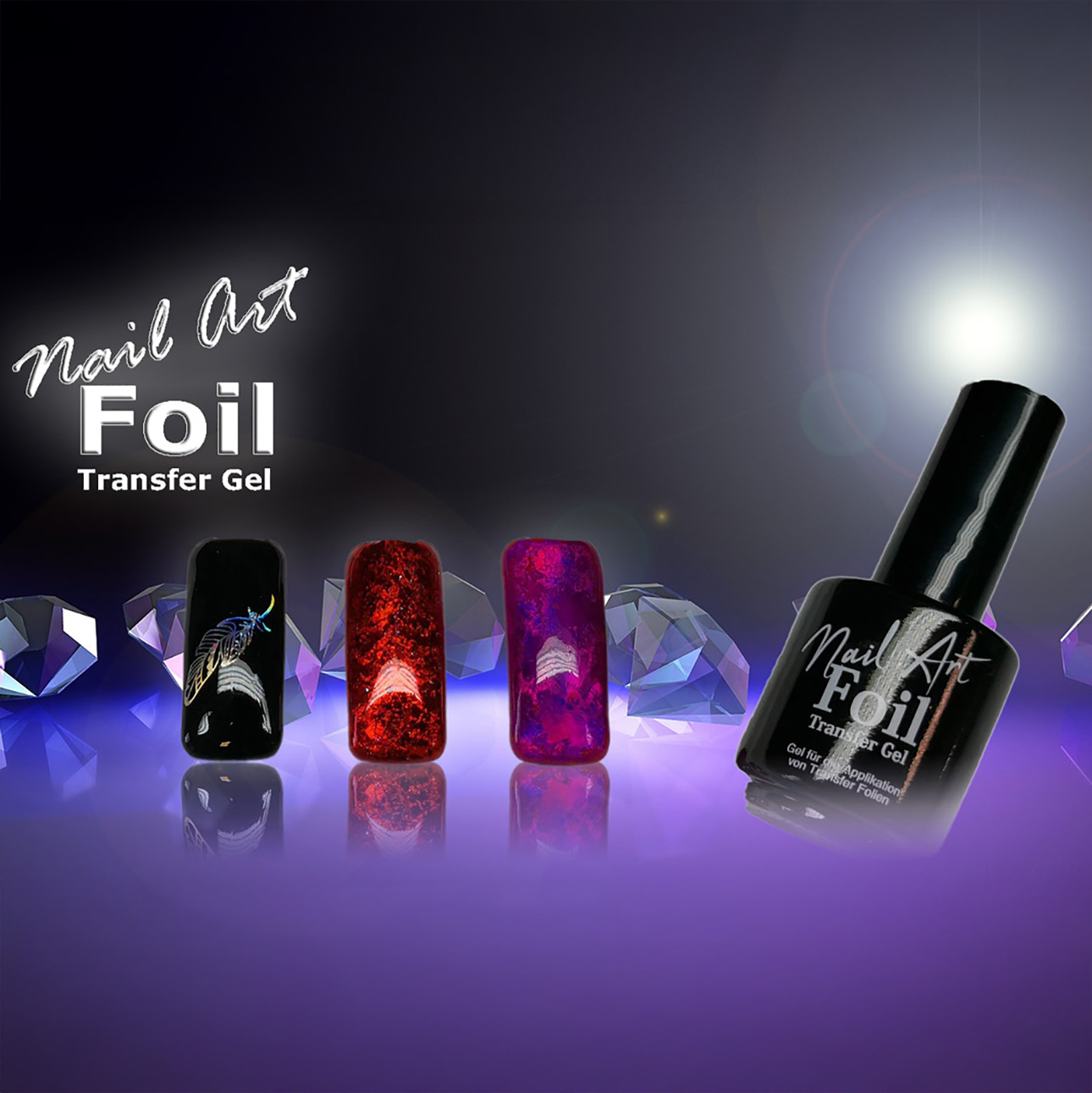 Nail Art Foil Transfer Gel